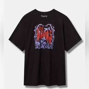 NEW Torrid The Doors Black Short Sleeve Oversized Fit Crew Tee Women’s Size 2X